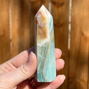 Caribbean Calcite Crystal Tower